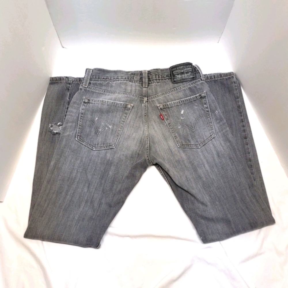 Levi's 514 Slim Straight Grey Wash Jean 31x32
